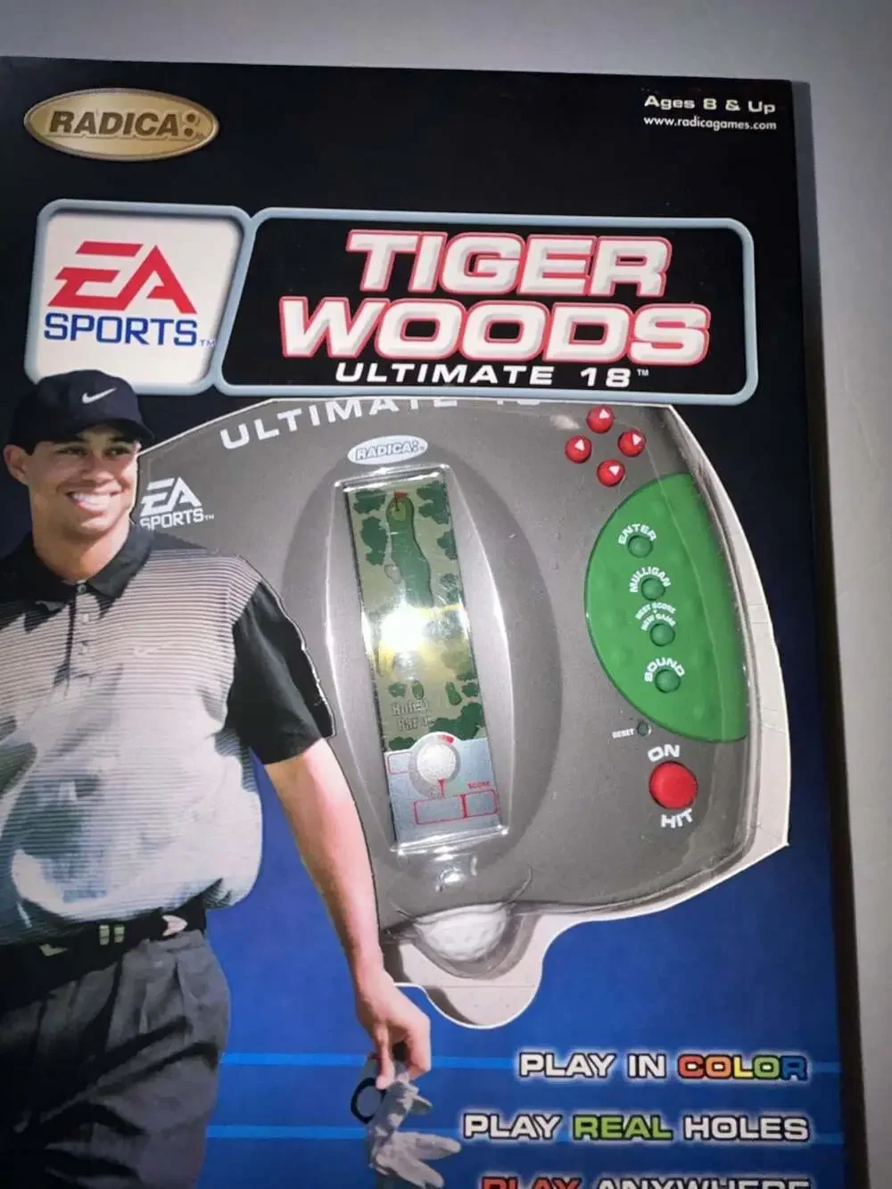 Radica EA Sports Tiger Woods Ultimate 18 Handheld Electronic Golf Game